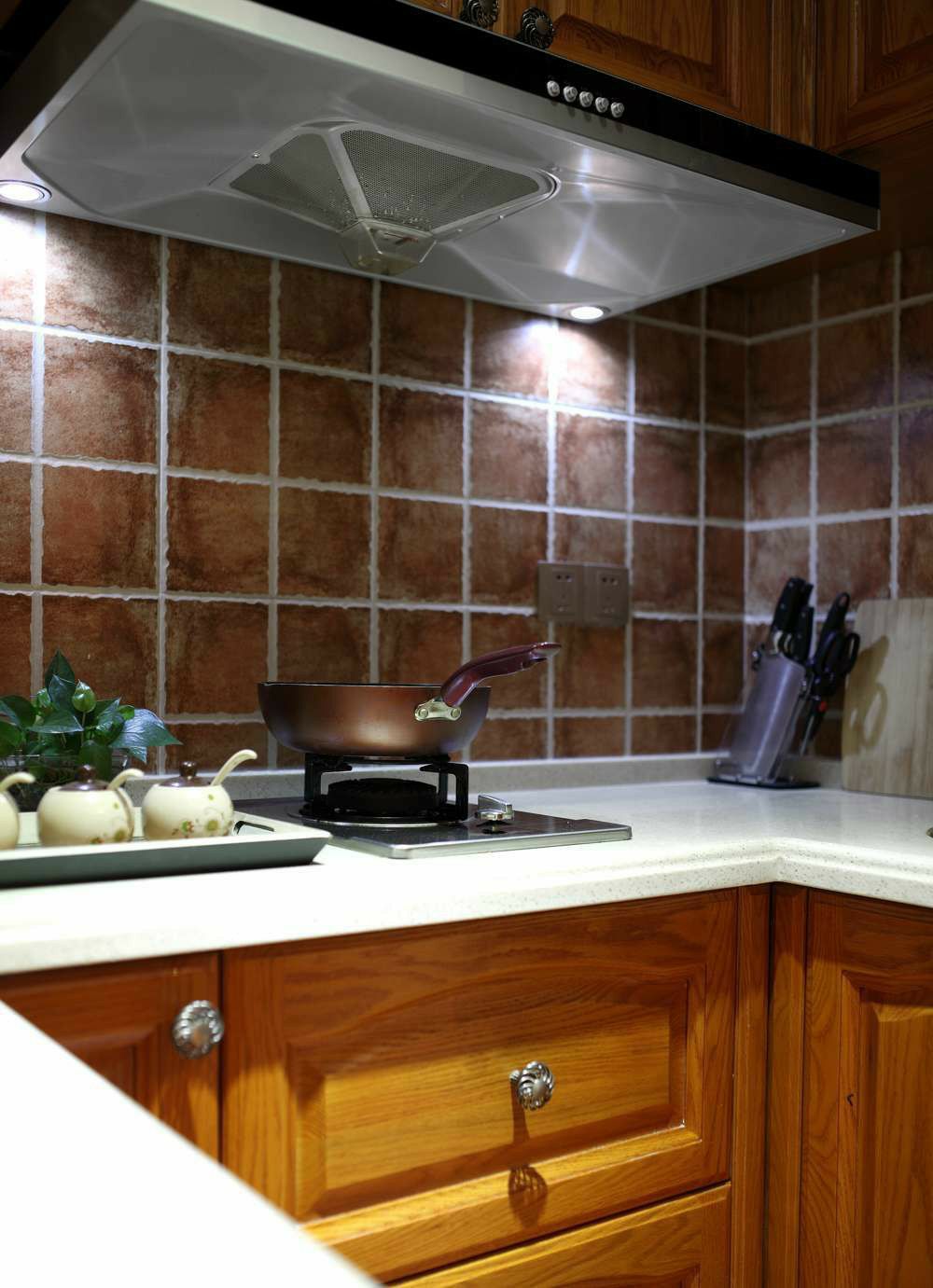 开放式厨房设计与装修效果图