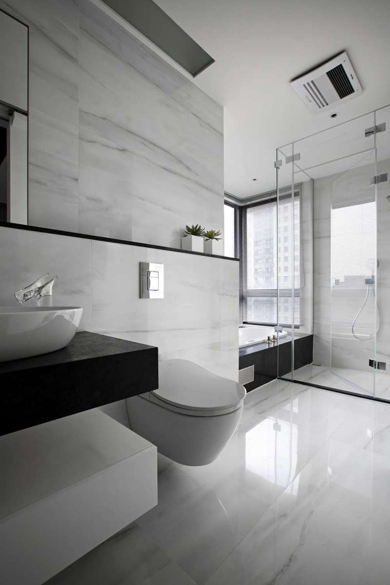 卫生间淋浴房装修效果图瓷砖