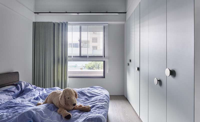 北欧风格单人卧室装修效果图