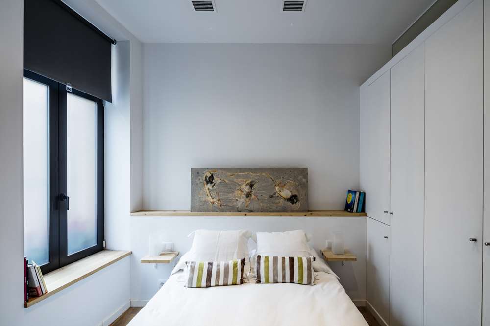 北欧现代简约小卧室装修效果图