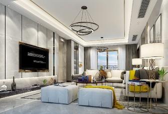 130m&sup2;现代风，时尚悬空背景墙设计！